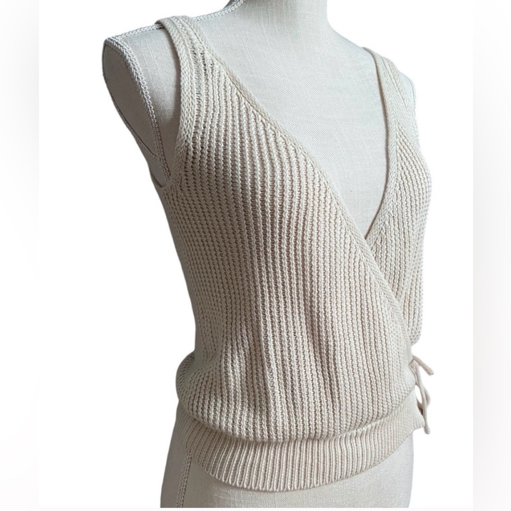 Sweater tank wrap style